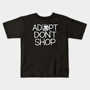 FELIX THE CAT - adopt don't shop 2.0 Kids T-Shirt